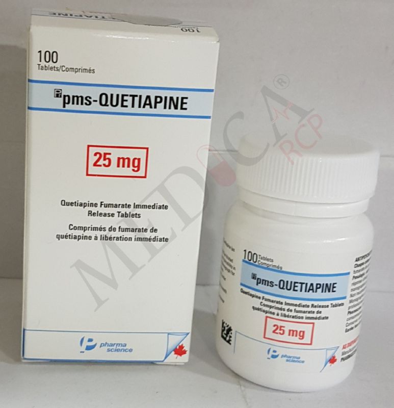 PMS-Quetiapine 25mg
